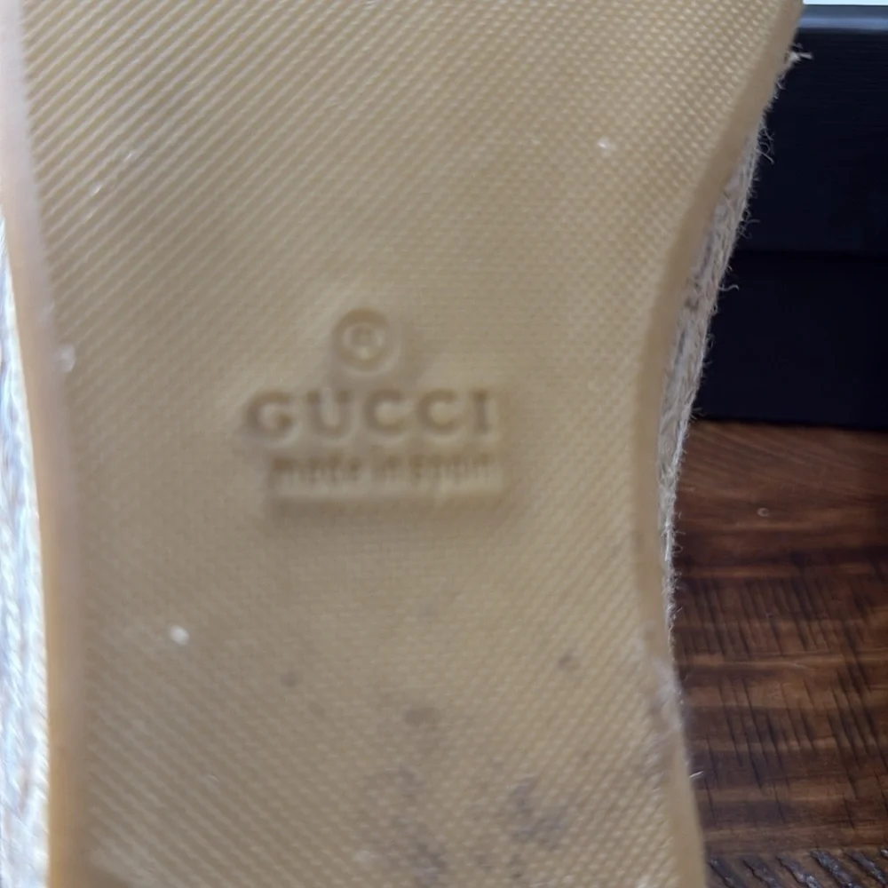 GUCCI Matador Horsebit Espadrilles